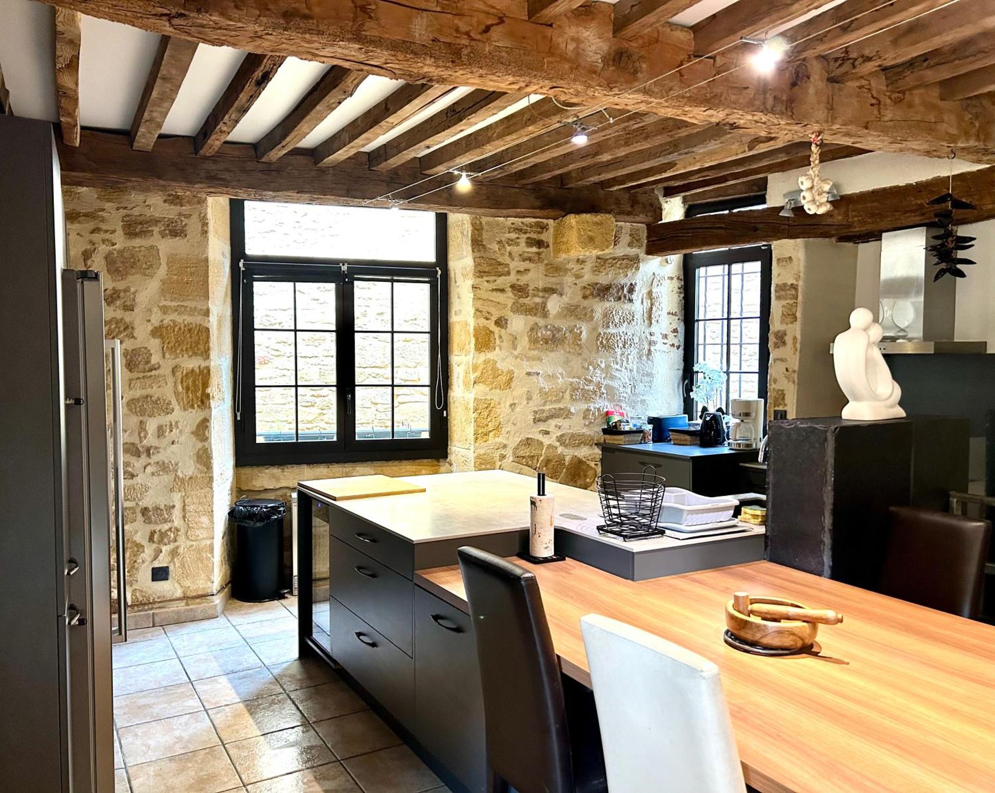 Sarlat, centre historique, La Mirande, appartement de style, 5 pers Extérieur photo