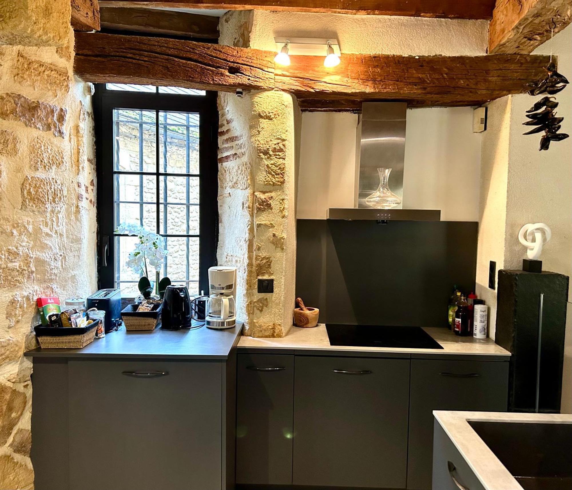 Sarlat, centre historique, La Mirande, appartement de style, 5 pers Extérieur photo